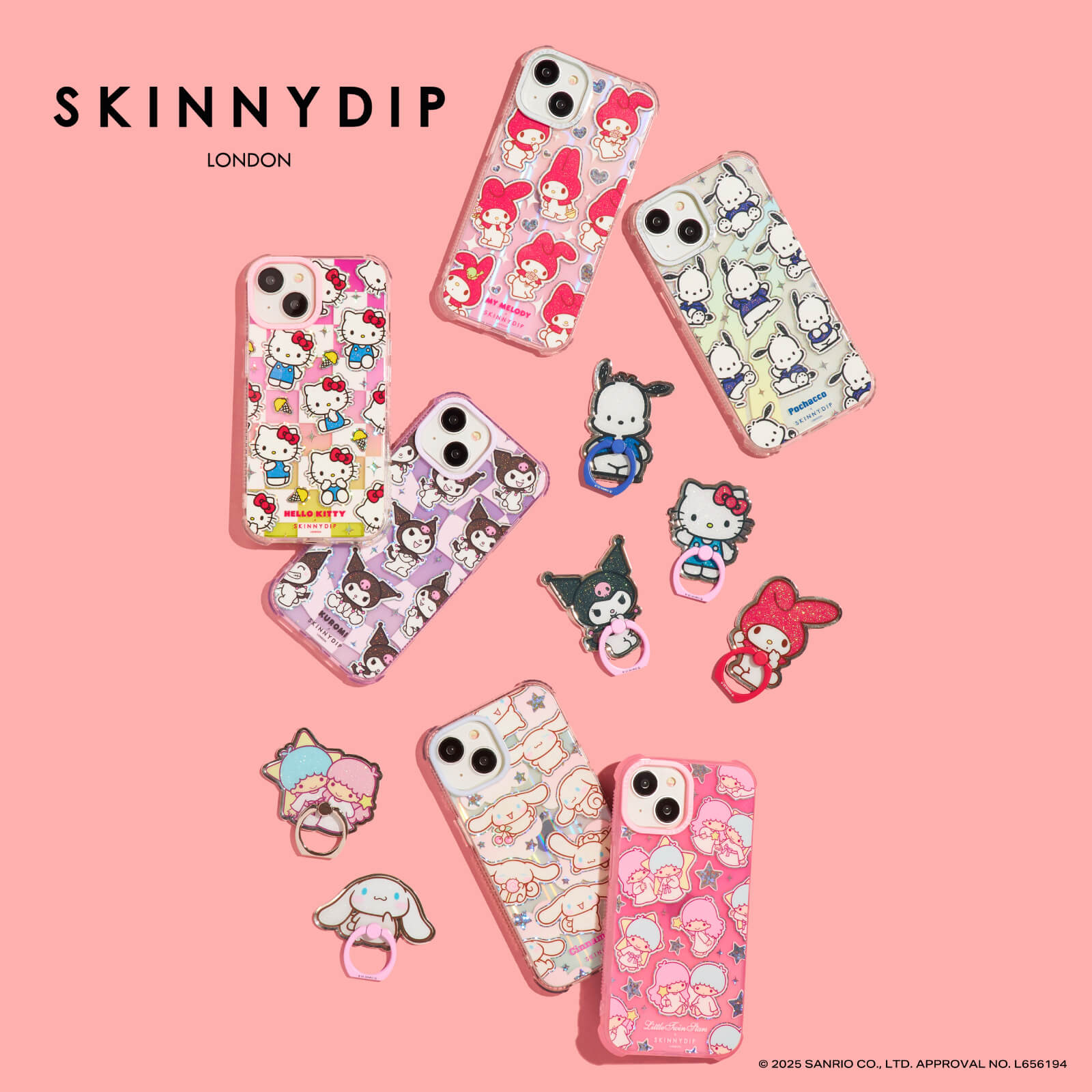 SKINNYDIP LONDON × Sanrio Launches Exclusive Candy-Themed Collection in Japan