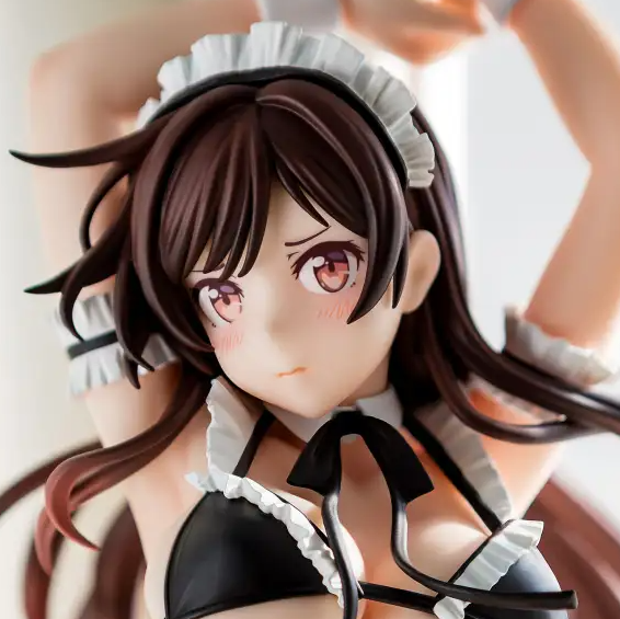 AmiAmi Launches Exclusive “Chizuru Mizuhara Maid Bikini Changing Ver.” 1/6 Scale Figure from Rent-A-Girlfriend