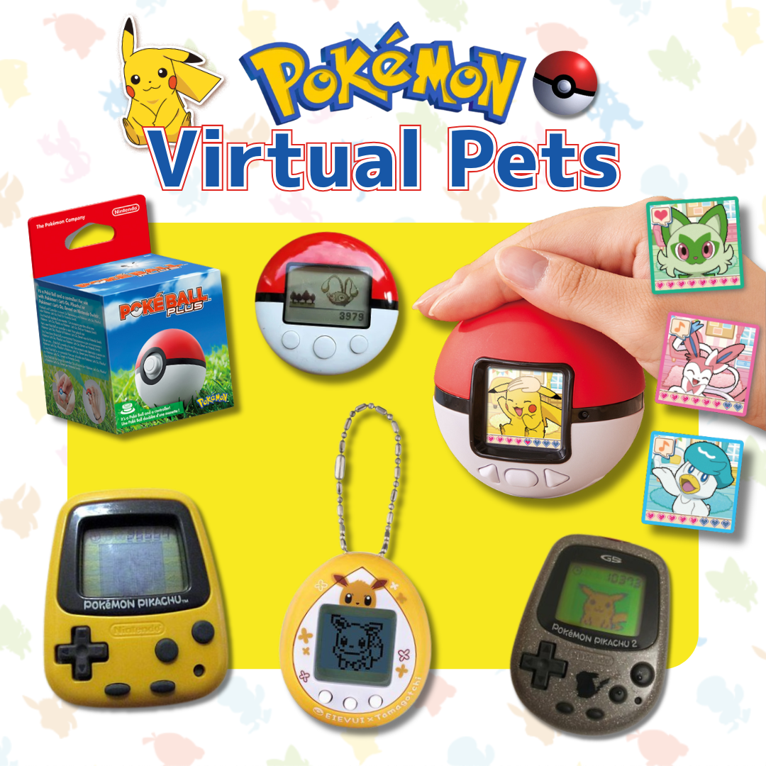 Top 5 Mascotas Virtuales (Tamagotchi) de Pokémon que Aún Puedes Conseguir en Doorzo